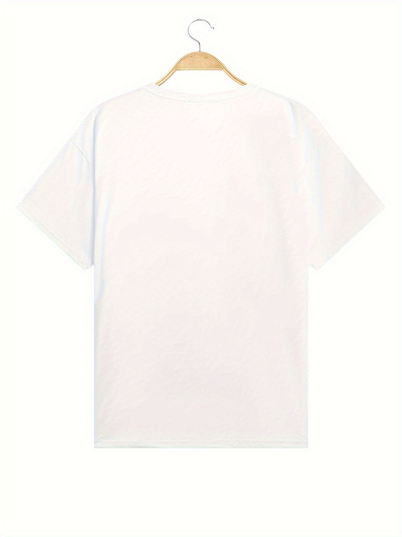 Darcy™ | Heart Print Crew Neck T-Shirt