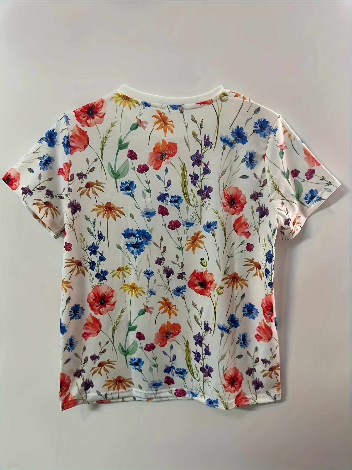 Mia™ | Floral 3D Print T-Shirt