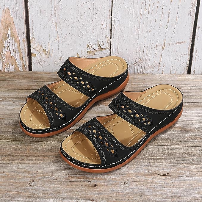 Nalya™ | Women's Patterned Orthopedic Sandals