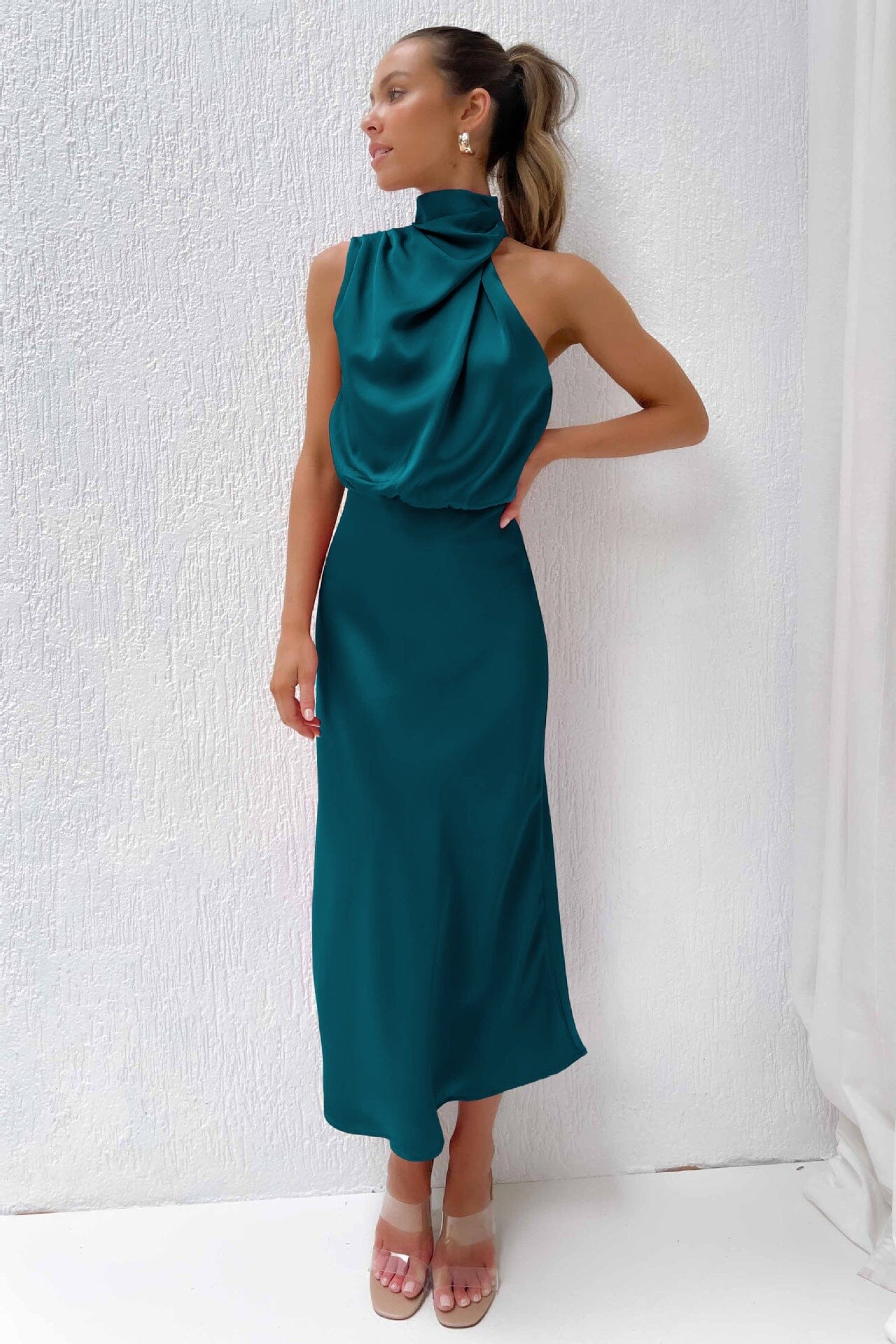 Ali | Elegant Silk Dress