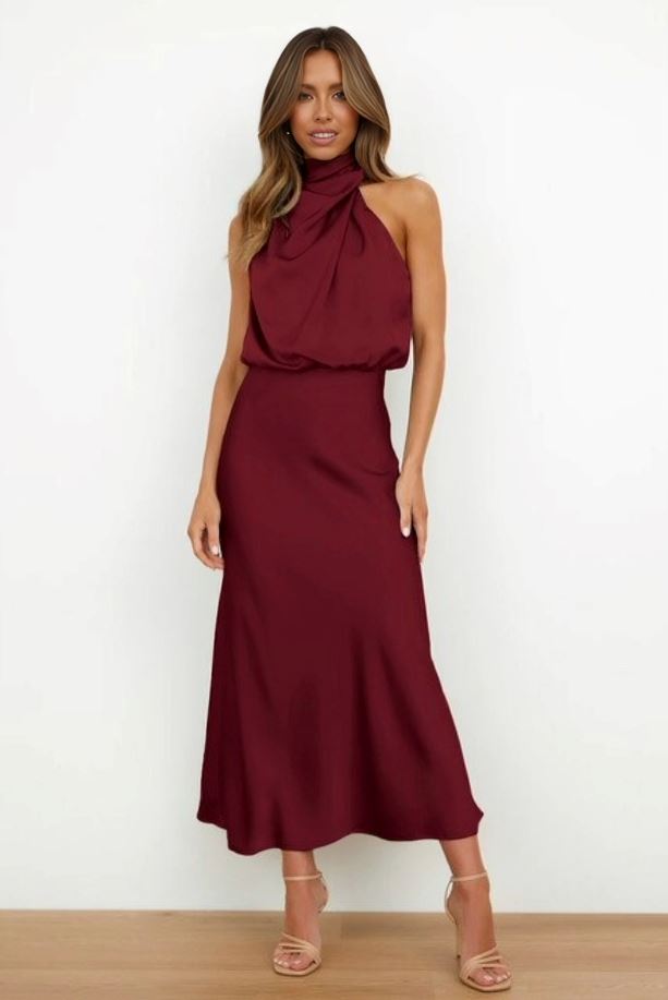 Ali | Elegant Silk Dress