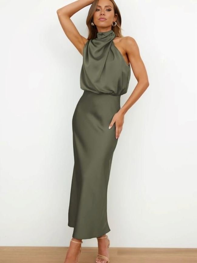 Ali | Elegant Silk Dress