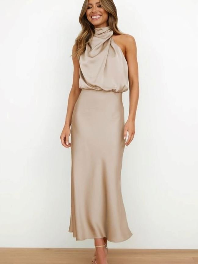 Ali | Elegant Silk Dress